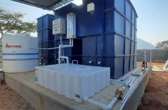 Implementation of a 20 KLD Nature based decentralized WWTP in Kandavara Colony, CHKB, Karnataka